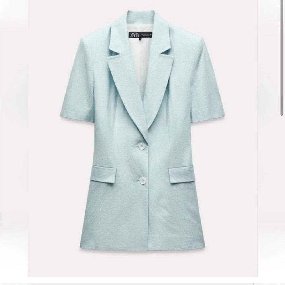 VIRAL NEW ZARA LINEN BLEND
SHORT SLEEVE BLAZER SIZE XL
🚨NO DISCOUNT - Picture 11 of 14